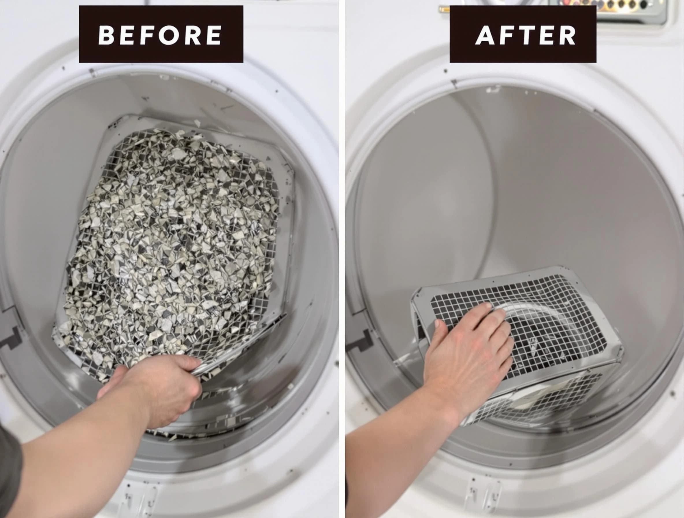 Professional lint trap cleaning by South Salt Lake Dryer Vent Cleaning in South Salt Lake