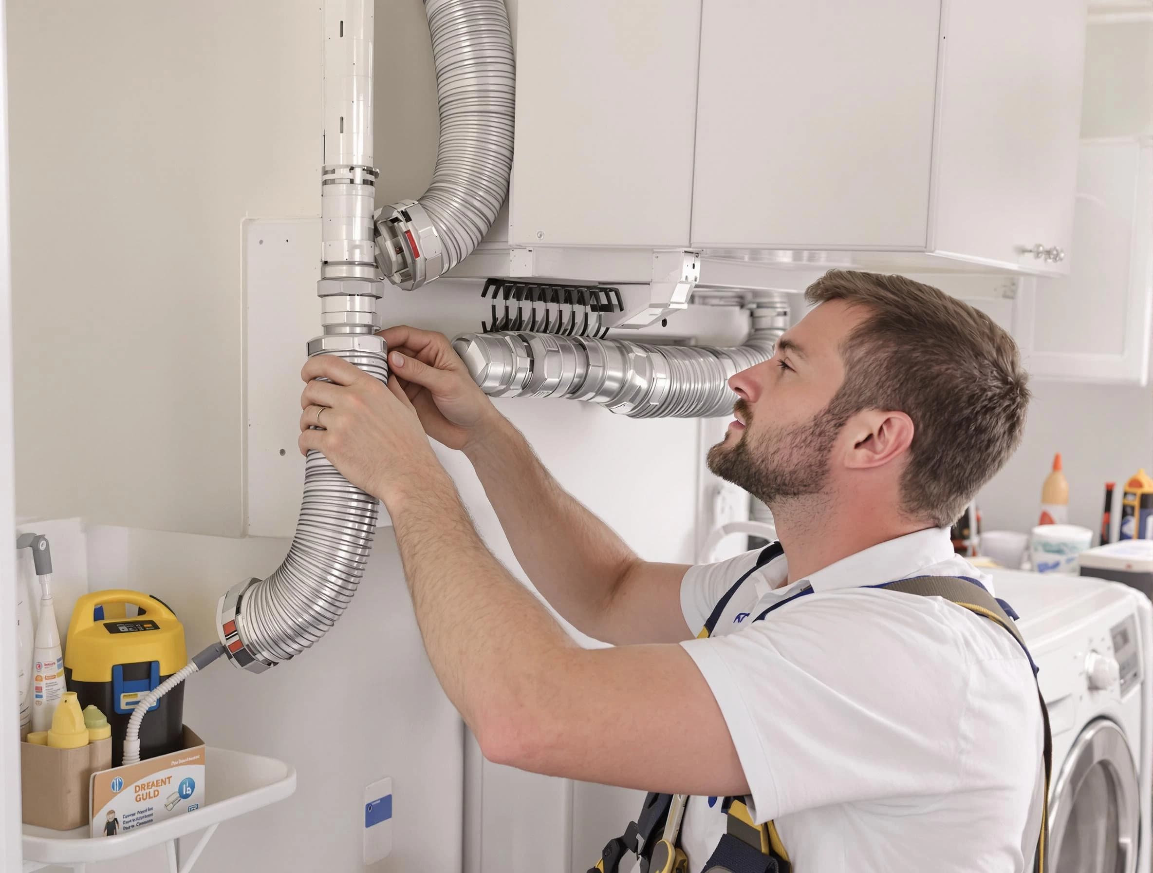 Professional dryer vent repair and installation by South Salt Lake Dryer Vent Cleaning in South Salt Lake