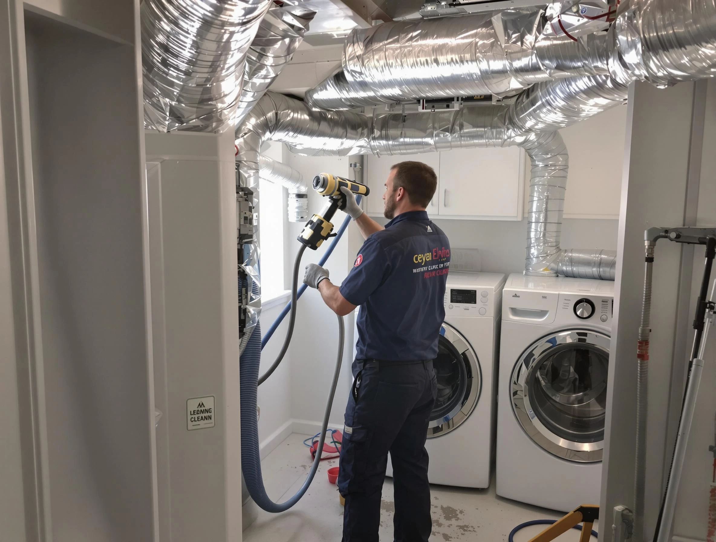 South Salt Lake Dryer Vent Cleaning specialist using advanced equipment for thorough duct cleaning in South Salt Lake
