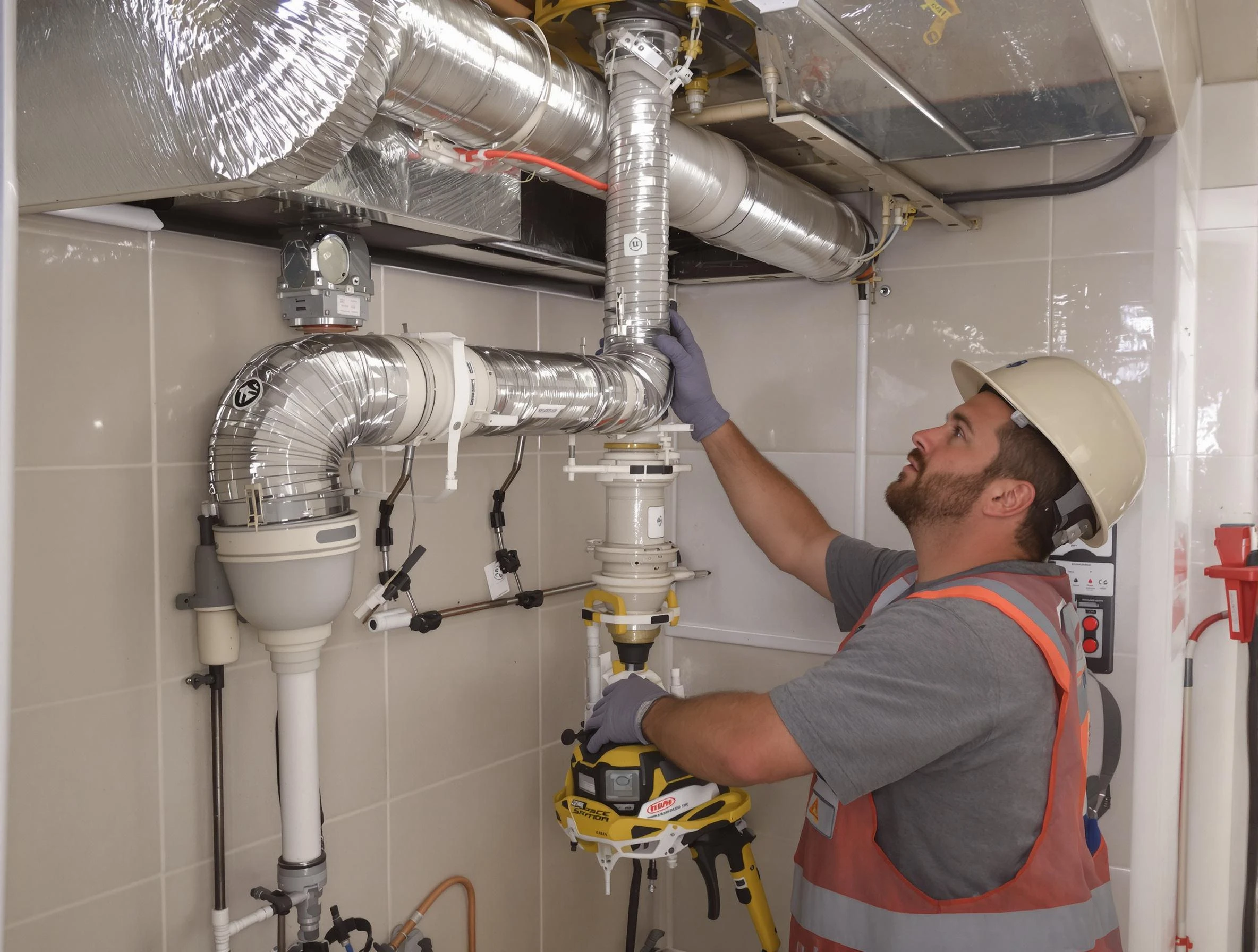 South Salt Lake Dryer Vent Cleaning expert performing professional dryer vent repair and installation in South Salt Lake